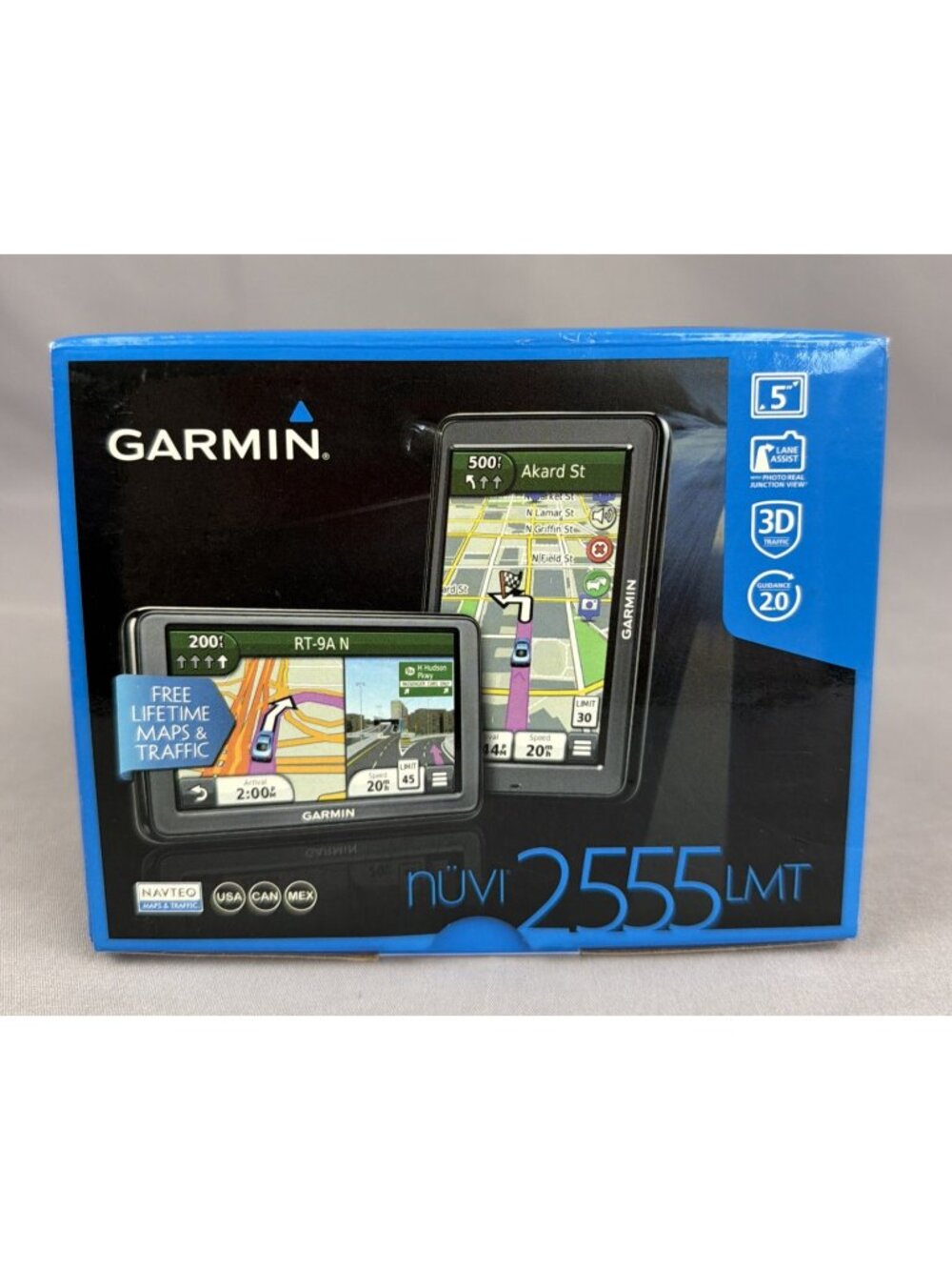 Garmin Nuvi 2555LMT 5" Portable GPS Navigator Lifetime Maps